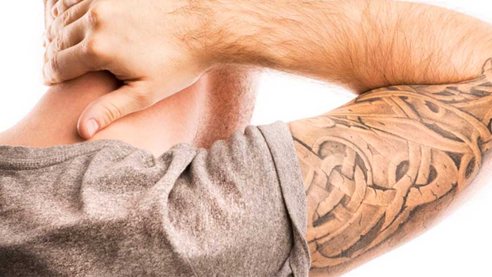 remoção completa de uma tatuagem